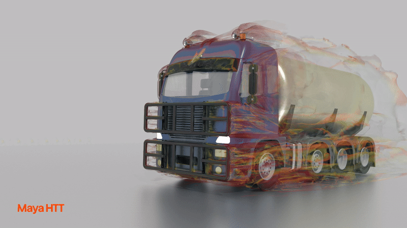 star-ccm-truck Truck animation in STAR-CCM+