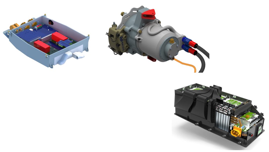 motor-inverter-battery-pack-assembly A motor, inverter, and battery pack for an electric racecar