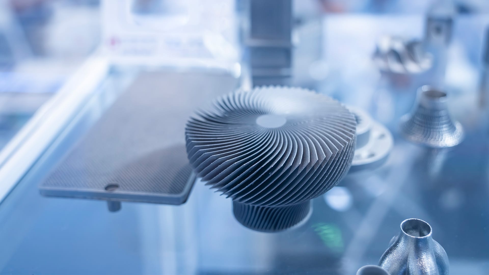 3D printed metal objects