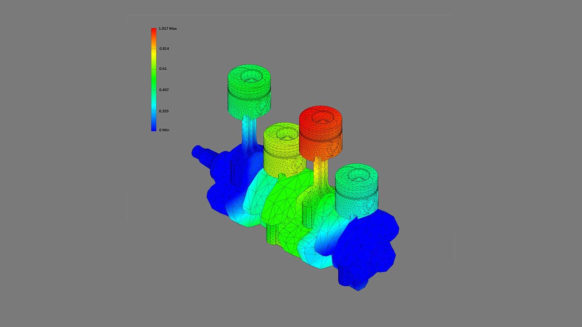 crankshaft-fem Crankshaft finite element model