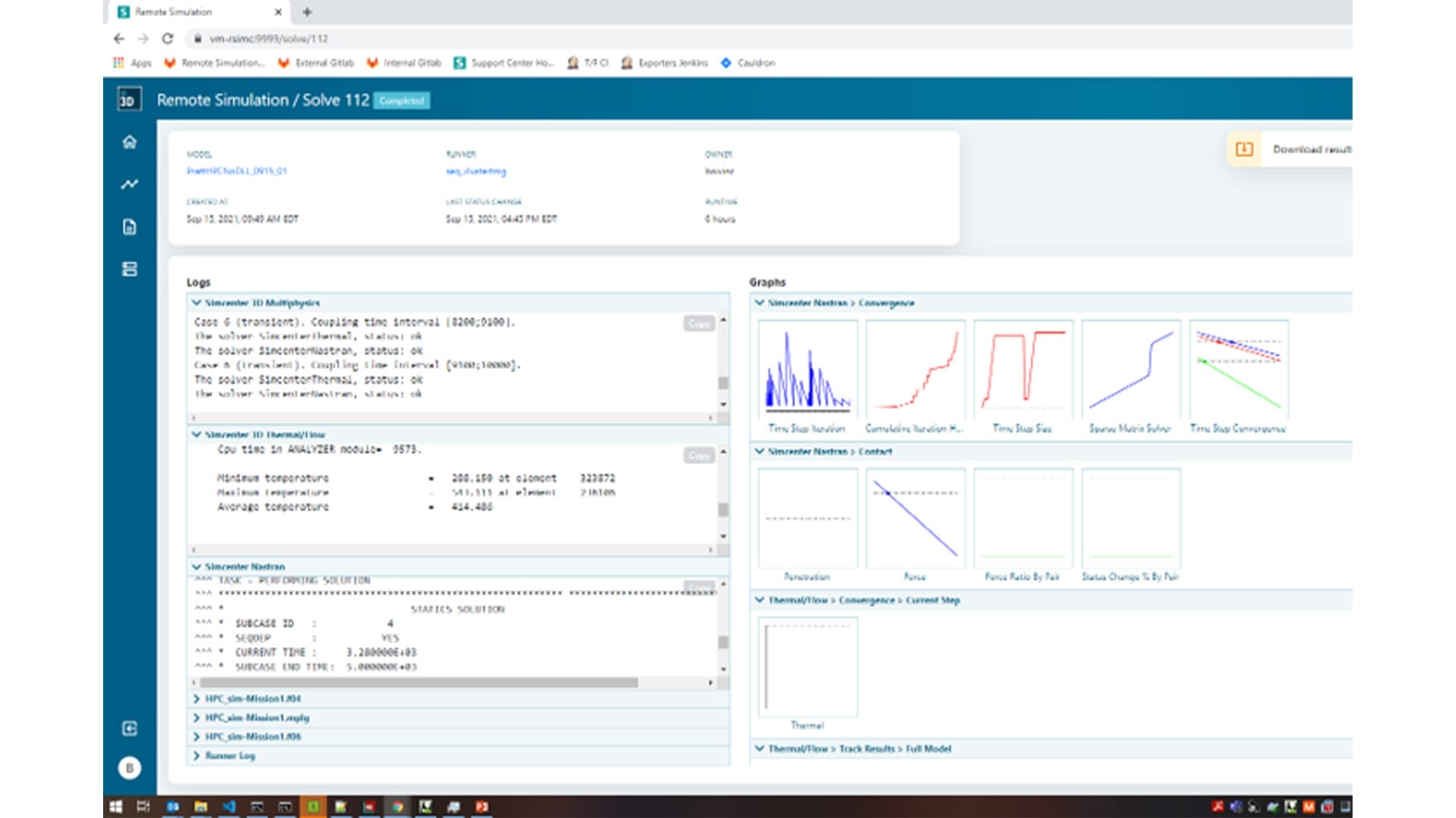Monitor your simulations remotely