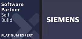 Siemens Platinum Expert partner badge