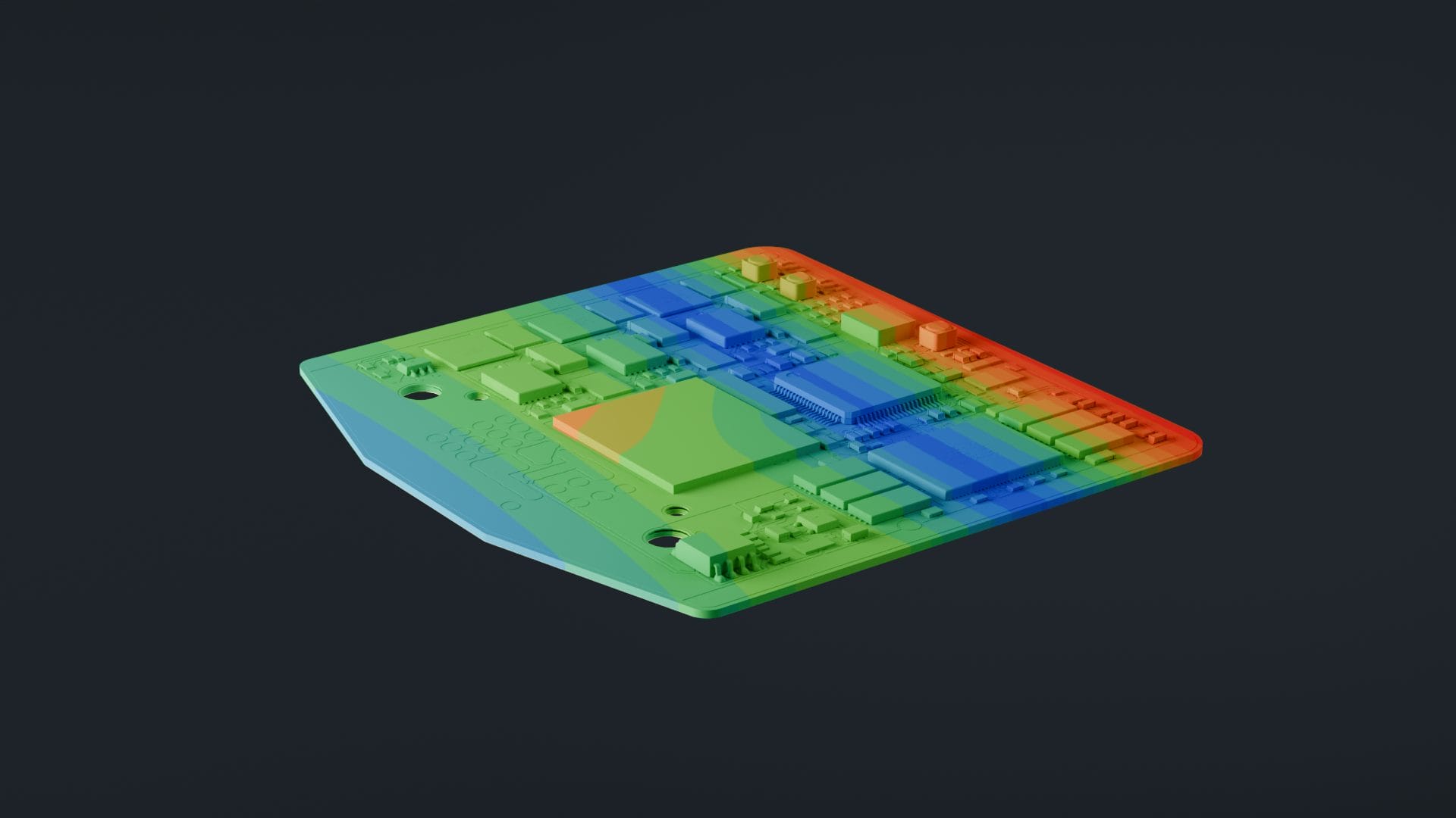 PCB simulation in Altair SimSolid