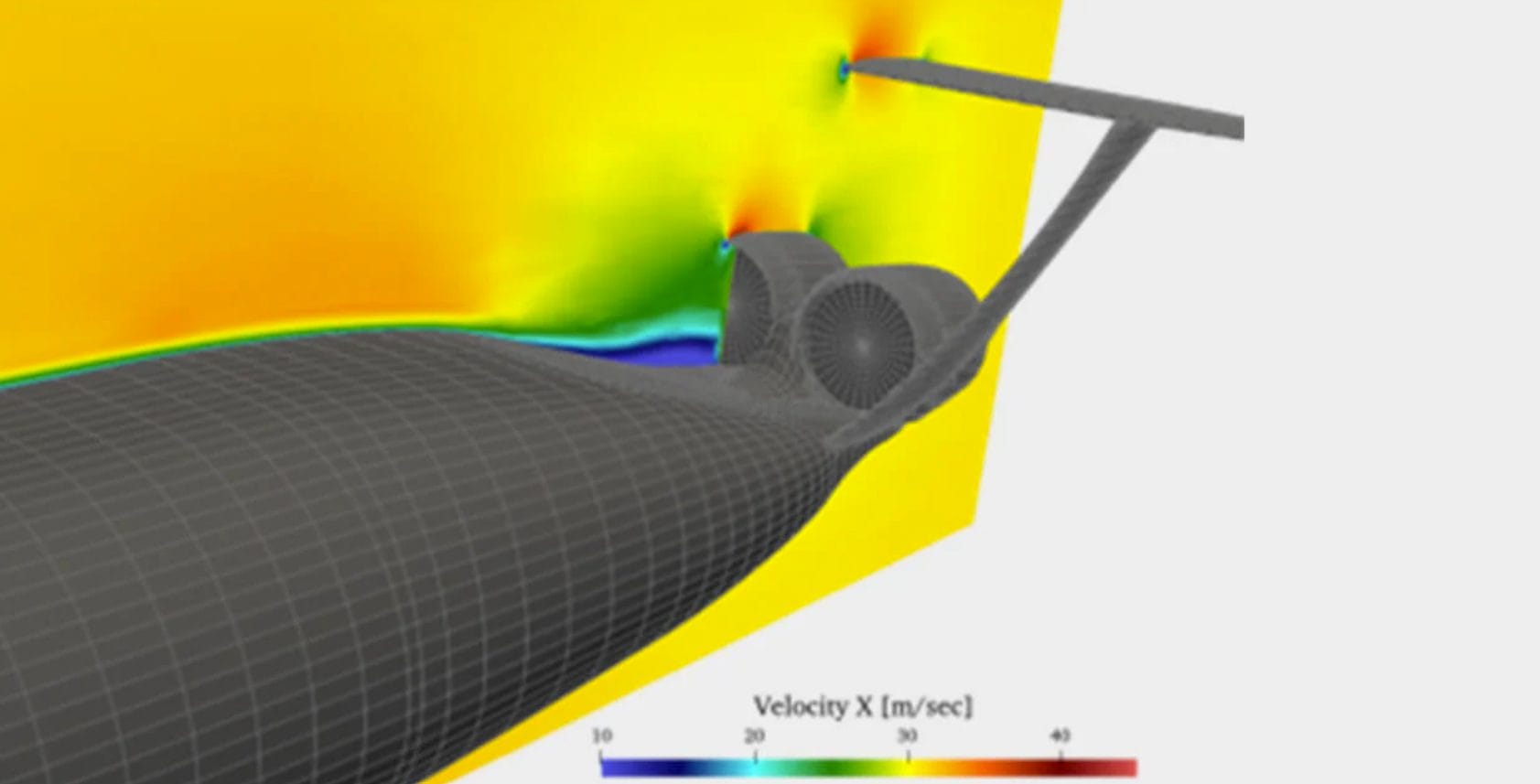 Velocity simulation in Altair FlightStream