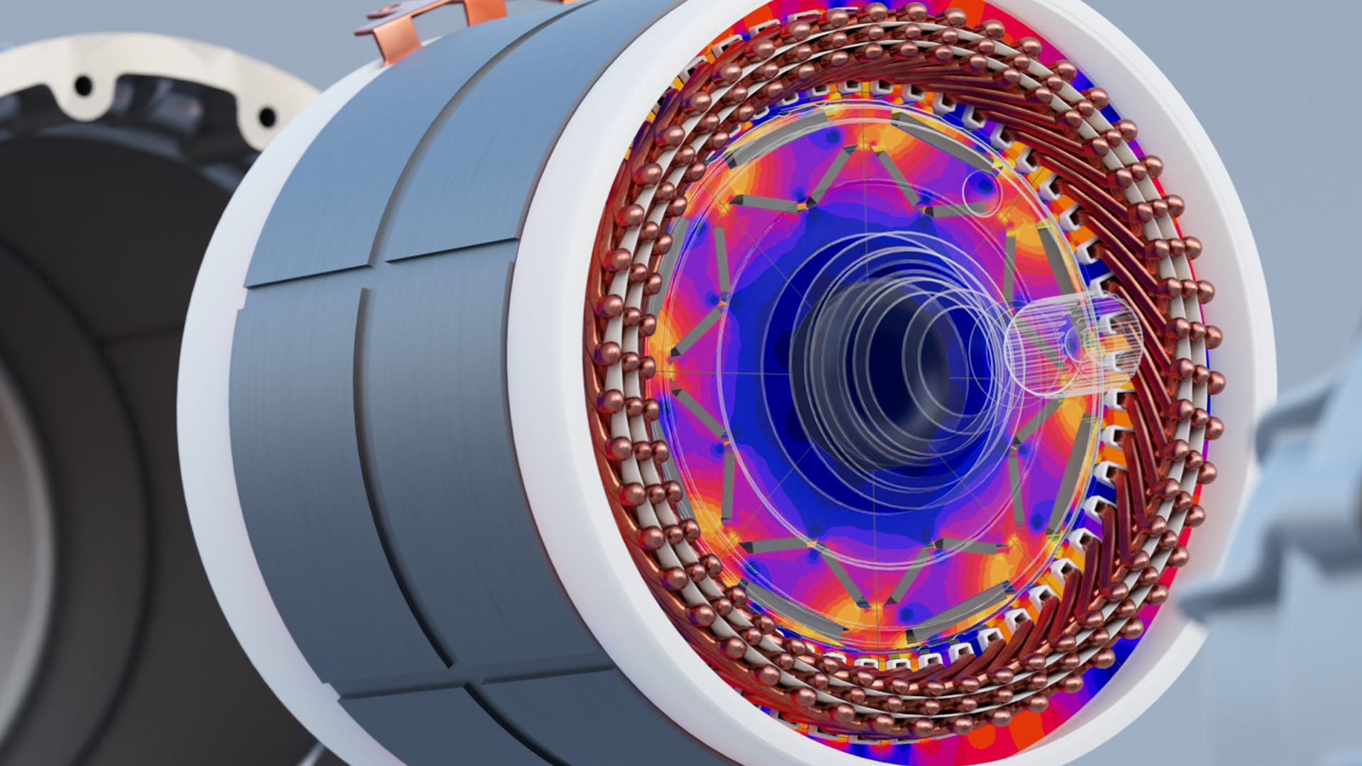 A rotating machine in Altair Flux