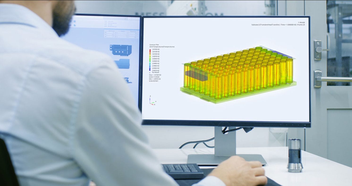 altair-optistruct-heat-transfer Battery pack heat transfer modeling with Altair OptiStruct