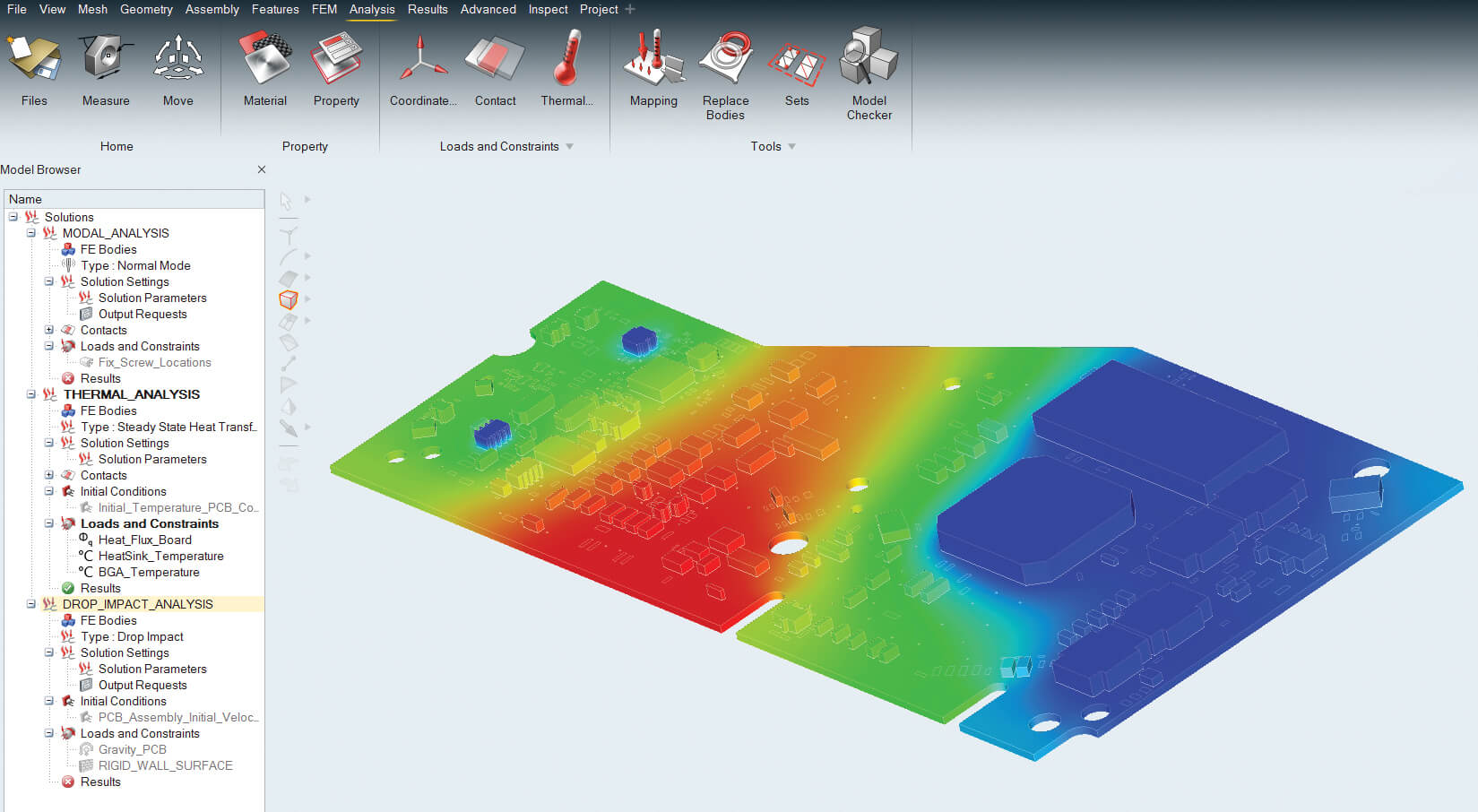 Multiphysics simulation with Altair SimLab